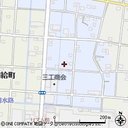 静岡県浜松市中央区下江町628周辺の地図