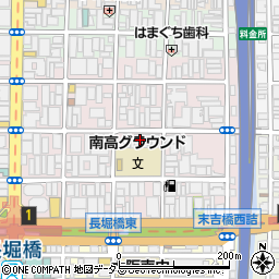 大阪府大阪市中央区南船場1丁目9-26周辺の地図