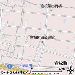 静岡県浜松市中央区倉松町1102周辺の地図