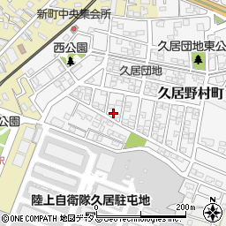 三重県津市久居野村町372-105周辺の地図