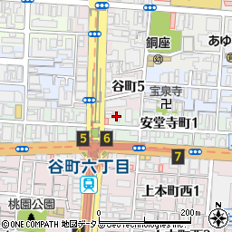 エステムコート大阪城南２周辺の地図