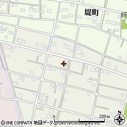 静岡県浜松市中央区米津町2140周辺の地図