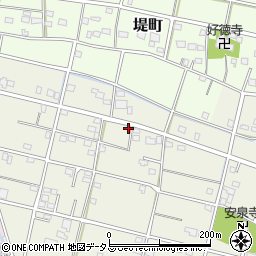 静岡県浜松市中央区米津町2076周辺の地図
