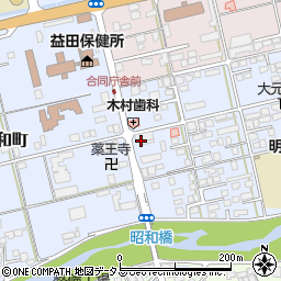 グリーンライフ損保株式会社　益田支店周辺の地図