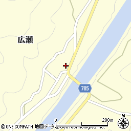 奈良県山辺郡山添村広瀬286周辺の地図