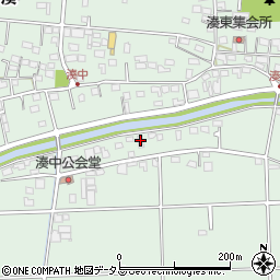 静岡県袋井市湊3297-1周辺の地図