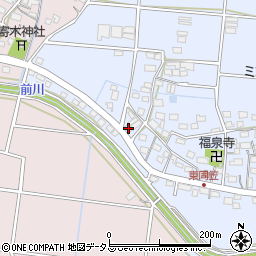 静岡県袋井市東同笠227周辺の地図