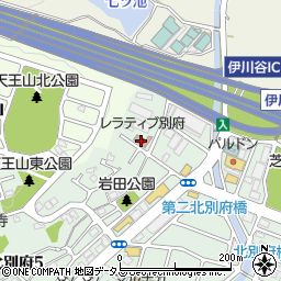 グループホームレラティブ別府周辺の地図