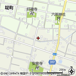 静岡県浜松市中央区米津町1918周辺の地図