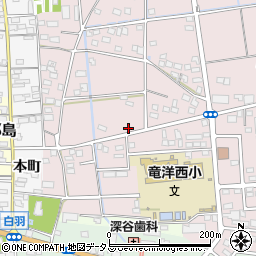 静岡県磐田市川袋522周辺の地図