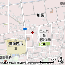 静岡県磐田市川袋1564周辺の地図