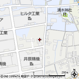 岡山県総社市真壁1490周辺の地図