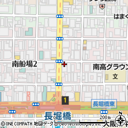 株式会社リアルエステート大阪周辺の地図