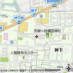 岡山県岡山市中区神下468周辺の地図