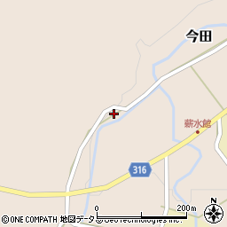 広島県山県郡北広島町今田1858周辺の地図