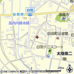 静岡県浜松市中央区白羽町1179周辺の地図