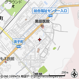 島根県益田市須子町14-5周辺の地図