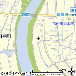 静岡県浜松市中央区白羽町1351周辺の地図