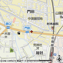 中須賀団地前周辺の地図