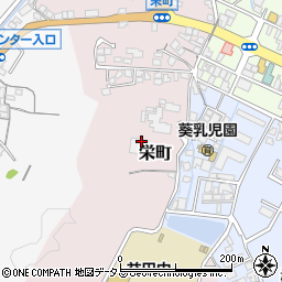 島根県益田市栄町周辺の地図
