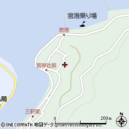 兵庫県姫路市家島町宮1022周辺の地図