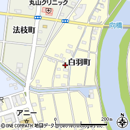 静岡県浜松市中央区白羽町1488周辺の地図