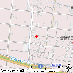静岡県浜松市中央区倉松町1082周辺の地図