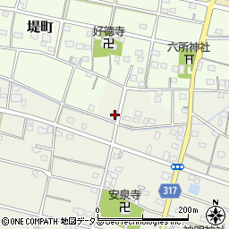 静岡県浜松市中央区米津町2053周辺の地図