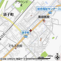 須子周辺の地図