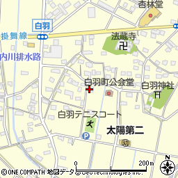 静岡県浜松市中央区白羽町1212周辺の地図