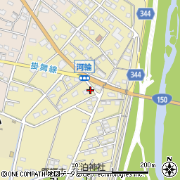 静岡県浜松市中央区河輪町190周辺の地図