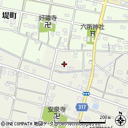 静岡県浜松市中央区米津町1911周辺の地図