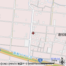 静岡県浜松市中央区倉松町1077周辺の地図