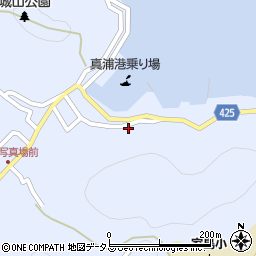 兵庫県姫路市家島町真浦2417周辺の地図