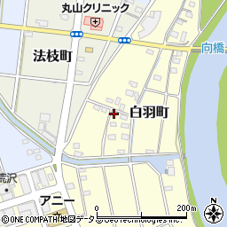 静岡県浜松市中央区白羽町1489周辺の地図
