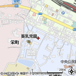 島根県益田市赤城町5-12周辺の地図