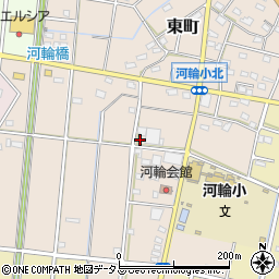 静岡県浜松市中央区東町535周辺の地図