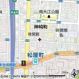 粟井鋼商事本館周辺の地図
