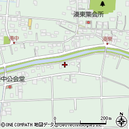 静岡県袋井市湊3304-1周辺の地図