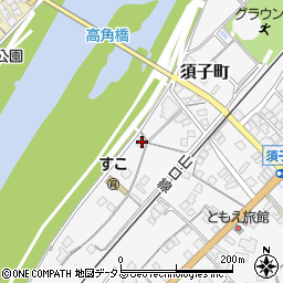島根県益田市須子町27-36周辺の地図