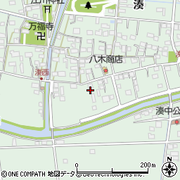 静岡県袋井市湊3727周辺の地図