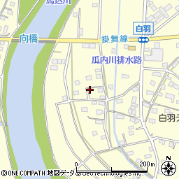 静岡県浜松市中央区白羽町1338周辺の地図