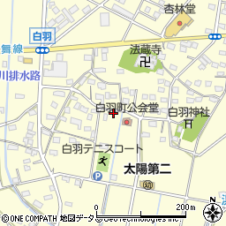静岡県浜松市中央区白羽町1215周辺の地図