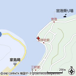 兵庫県姫路市家島町宮958周辺の地図
