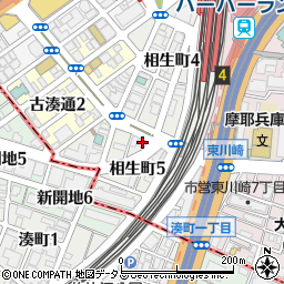 グルーブ神戸ハーバーアリーナ周辺の地図