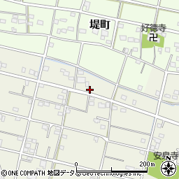静岡県浜松市中央区米津町2070周辺の地図