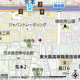 イトーテック株式会社　大阪支店周辺の地図
