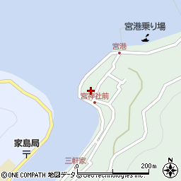 兵庫県姫路市家島町宮961周辺の地図
