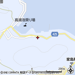 兵庫県姫路市家島町真浦2425周辺の地図