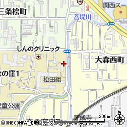 奈良県奈良市恋の窪1丁目9周辺の地図